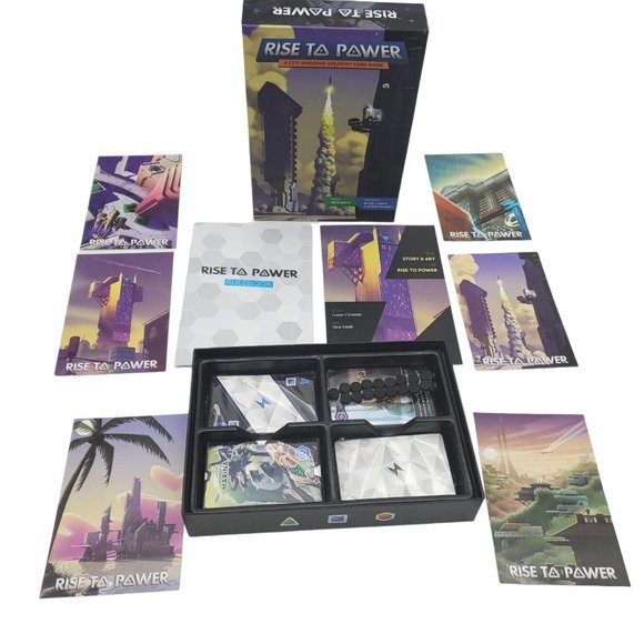 Ape Board game Rise to Power - A City-Building Strategy Card Game - Picture 3 of 11